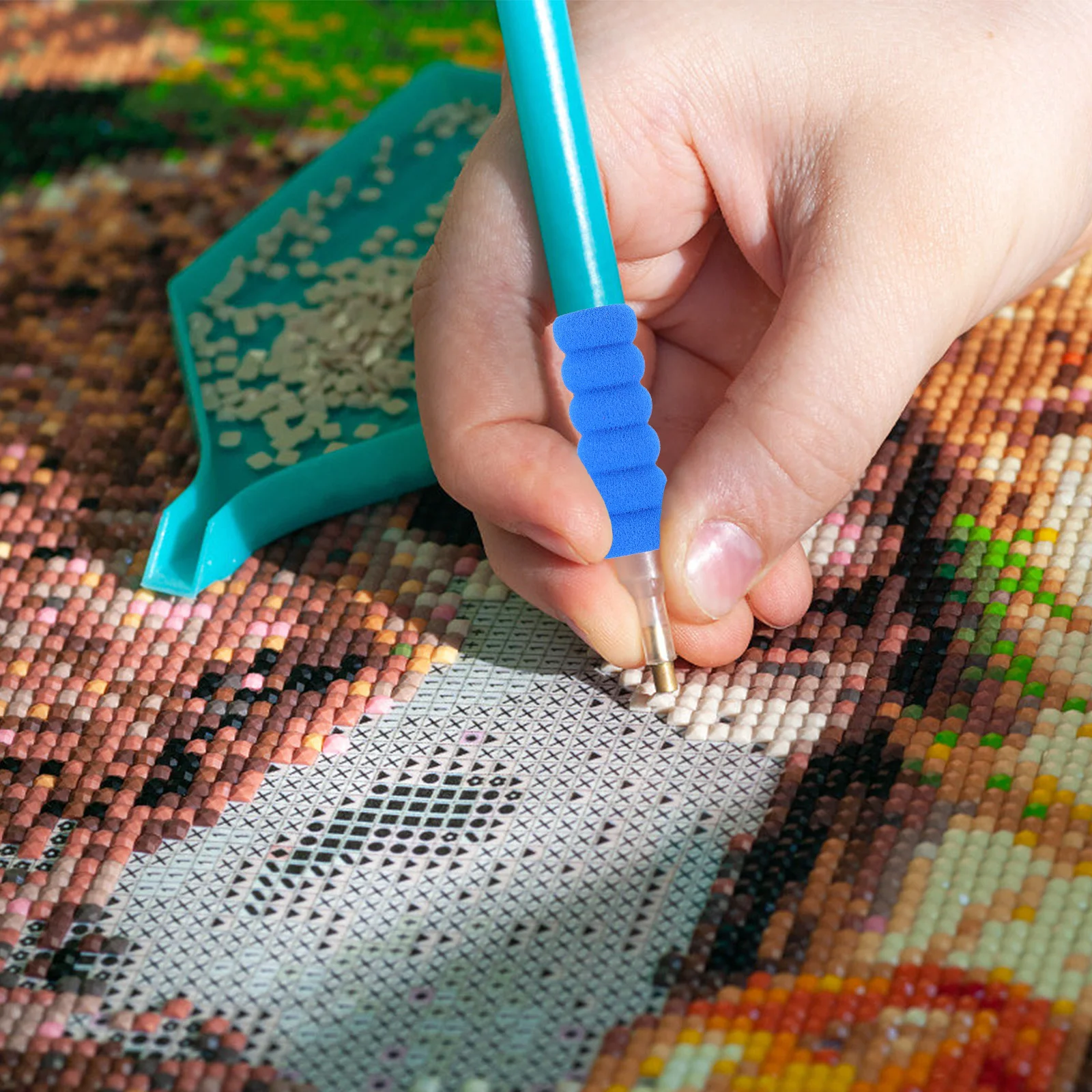 

30 шт., чехол для ручки с губкой, приятный для кожи, нескользящая ручка для карандашей, ручек, мелков, инструменты для рисования и письма, товары для рукоделия, рукав для ручки