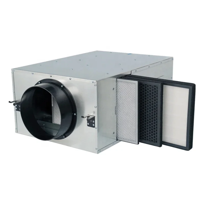 Unidirectional Air Low Pressure Fresh Air Ventilation System with Controller Exhaust and Air Supply