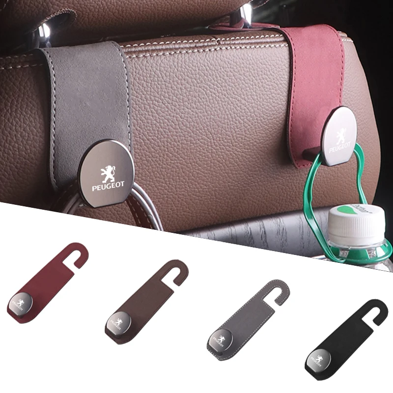 Car Seat Back Hook Multifunctional For Peugeot 5008 408 308 608 Rifter e-Expert e-Traveller Landtrek Pick Up Quartz