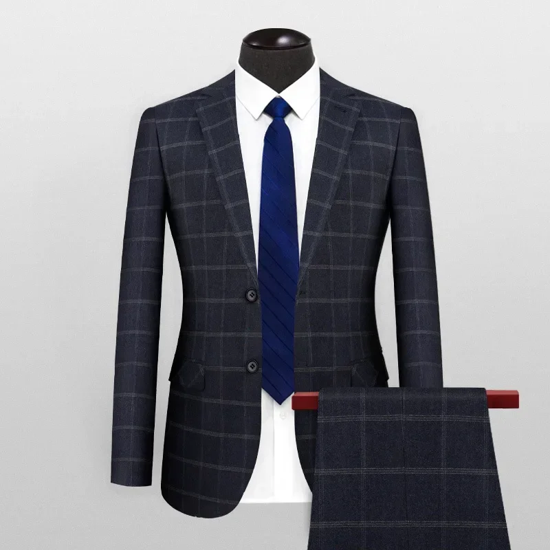 

10257 Spring and Autumn Men's Suits