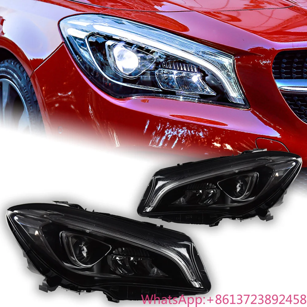 

Car Lights for Benz W117 Headlight Projector Lens Cla-Class Cla180 Cla200 CHead Lamp LED Headlights Drl Automotive Accessories