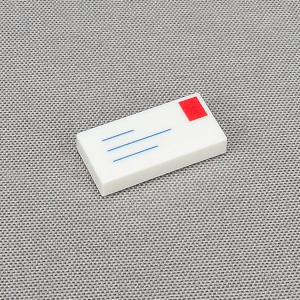 10PCS envelope pattern mailbox scene printing accessories small particle parts assembly toys