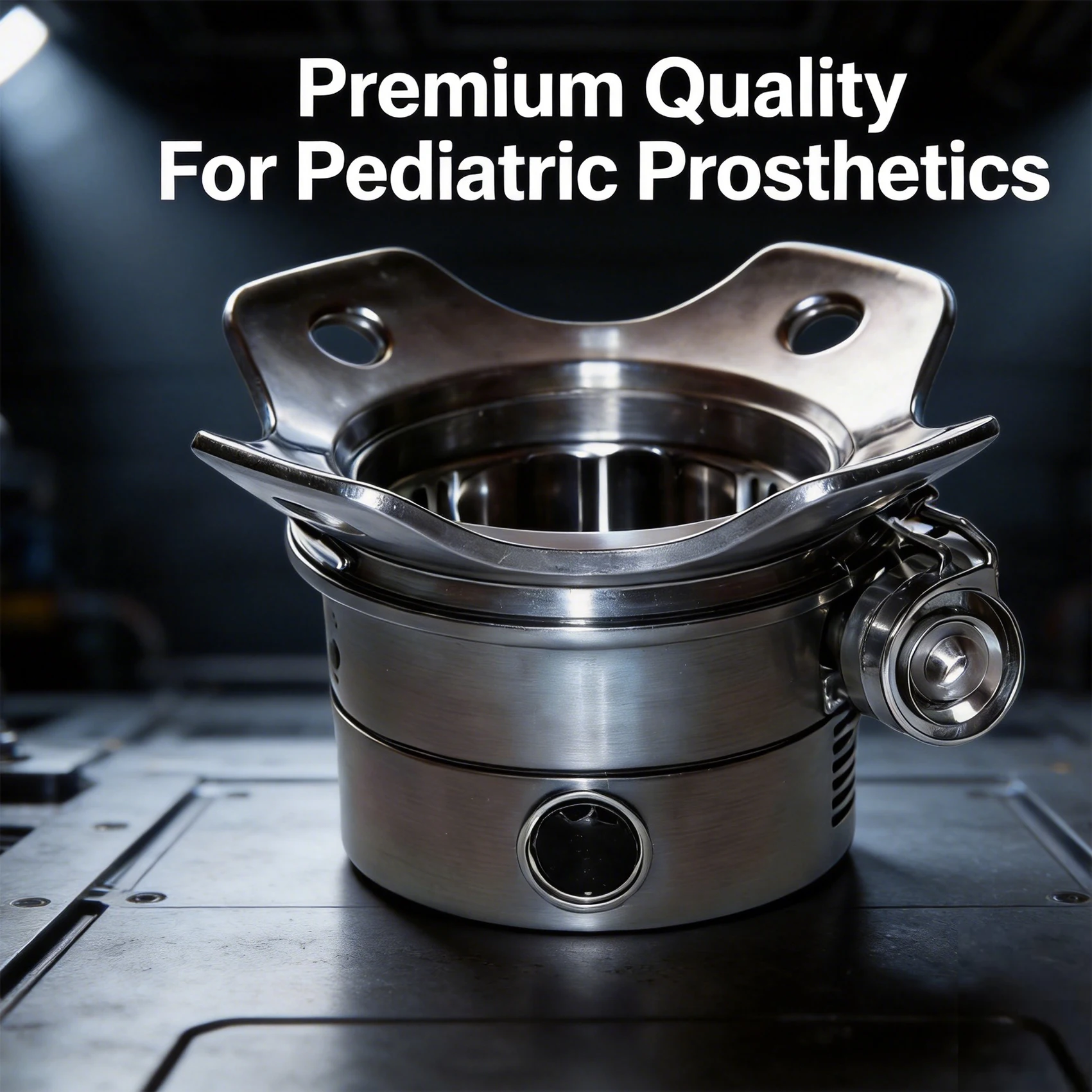

Rotatable Four-claw Connecting Plate for Children Prosthetic Accessory Compatible With Children's Lower Leg Prostheses