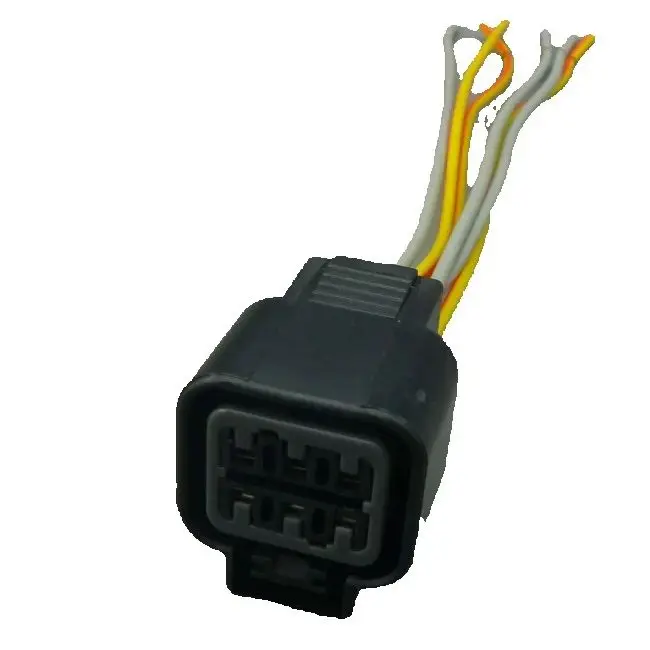 Worldgolden 6-контактный PB625-06027 Женский автомобильный водонепроницаемый пластиковый разъем электронного корпуса Worldgolden 6-контактный PB625-06027 Женский автомобильный водонепроницаемый пластиковый разъем электронного корпуса