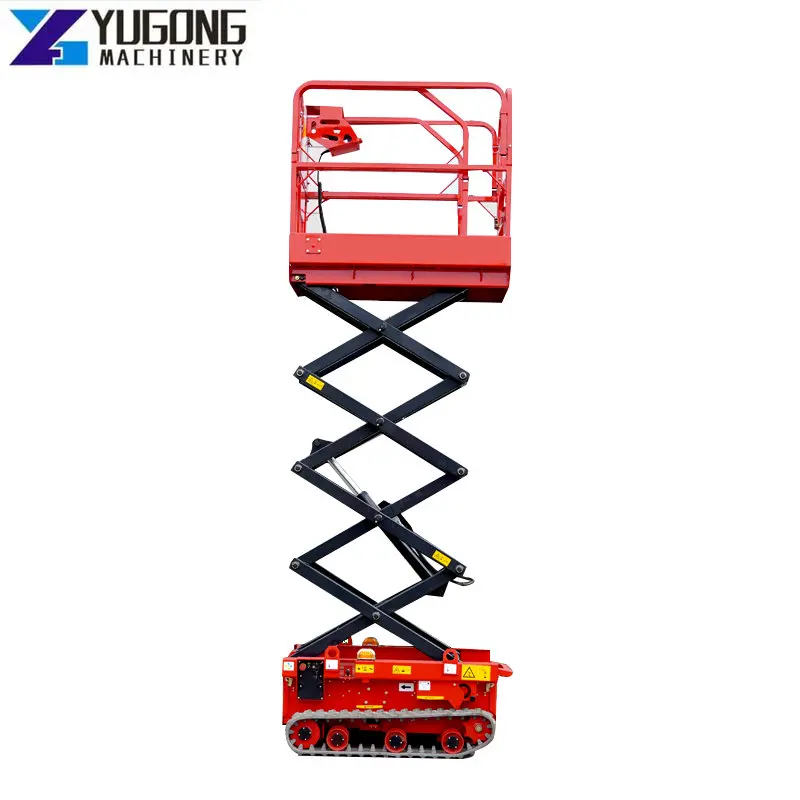 YG Electric Scissor Lift 4-18m Lift Aerial Platform Aerial Platform Sky lift Mobile Lifter Electric Hydraulic Scissor Lift