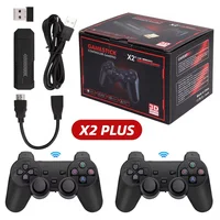 X2 Plus 256G 128G 64G GD10 Pro 4K reproductor de juegos 3D HD consola de videojuegos Retro controlador inalámbrico TV 50 emulador para regalos de niños