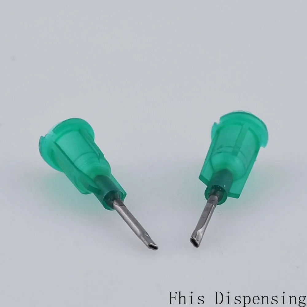パックの100フラットノズル0.5 "管長調剤針18グラム