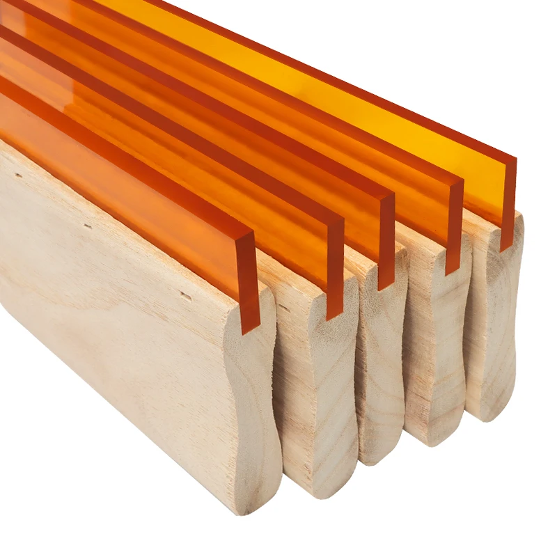 Screen Printing Squeegee Rubber Squeegee Vinyl Tools for Screen Printing