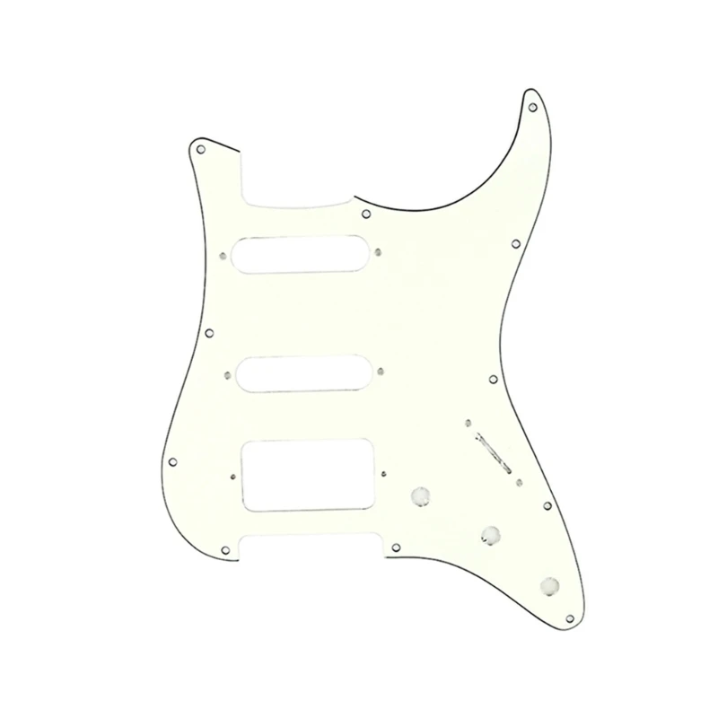 3-Ply 11 Holes Colorful Guitar Pickguard Scratch Plate For Electric Guitar