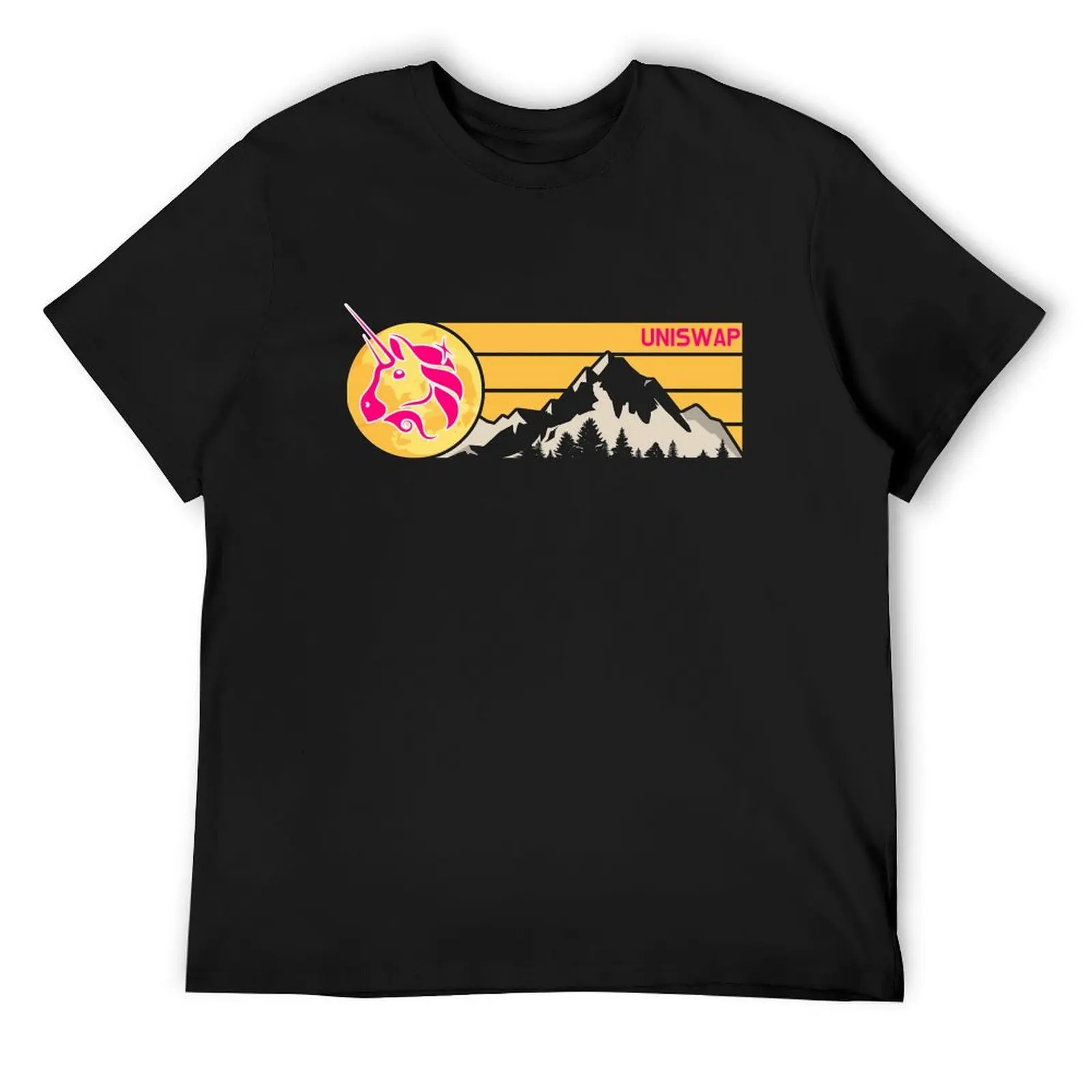 Uniswap UNI to the Moon v2 T-Shirt new edition shirts graphic tees plus size clothes anime clothes t shirt men