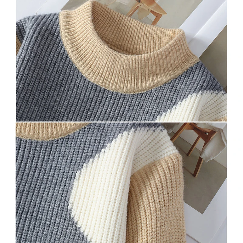 Knitted Sweater Autumn Fashion Sweater Male Pullover Men's Streetwear Casual Knit Men's Jumpers Spring Sweat-shirt Men Clothing
