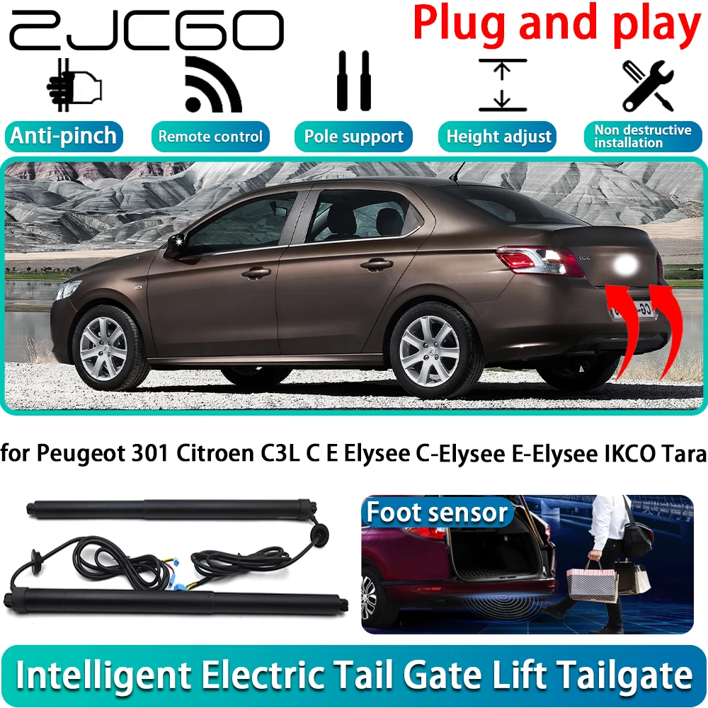 

for Peugeot 301 Citroen C3L C E Elysee C-Elysee E-Elysee IKCO Tara OEM Powered Tailgate Power Liftgate Automatic Tailgate System