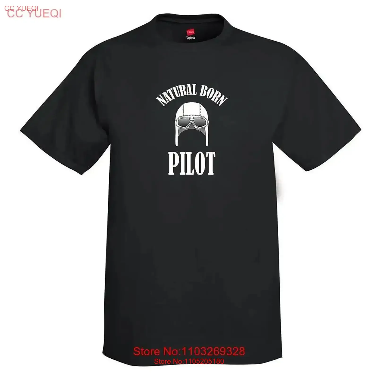 

Natural Born Pilot Airplane Aviation Футболка винтажная стираная слегка мягкая модная повседневная дизайнерская одежда с рисунком