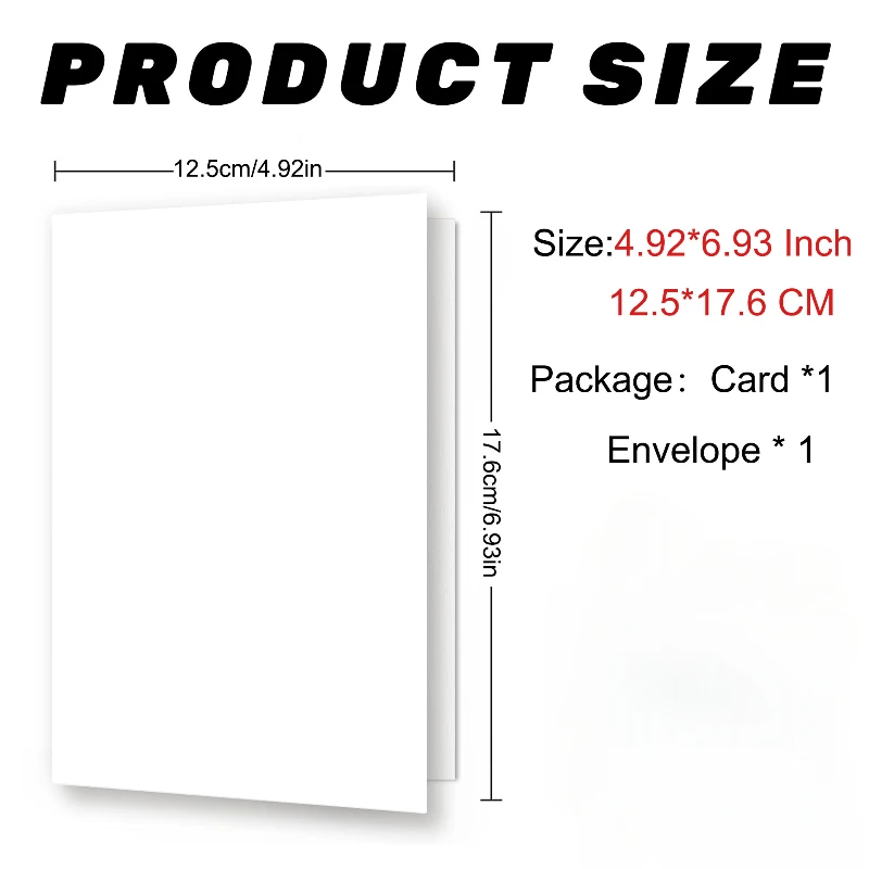 1pcs Taco Interesting Birthday Text Card with Envelope Fun Gift Blessing Message Holiday Commemorative Card Suitable for Anyone