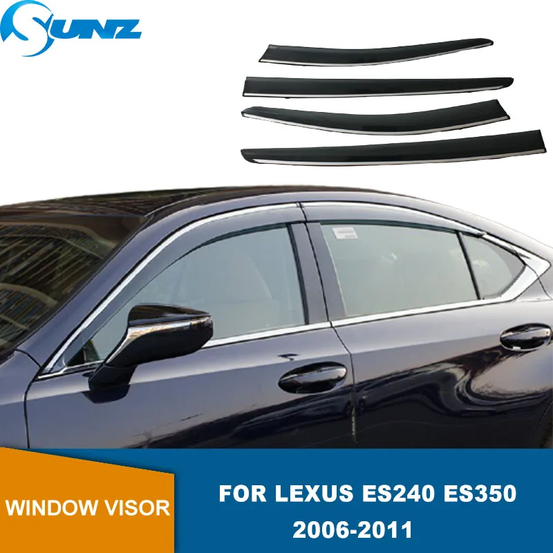 

Window Visor For Lexus ES240 ES350 2006 2007 2008 2009 2010 2011 Sun Shade Awnings Shelters Side Sun Rain Guard Vent Deflectors