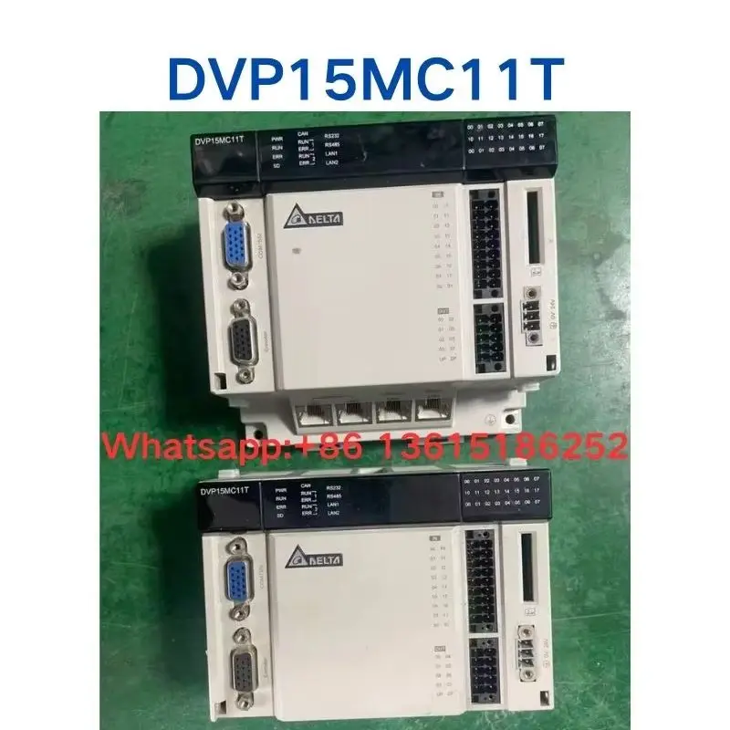 DVP15MC11T used PLC controller tested and fully functional