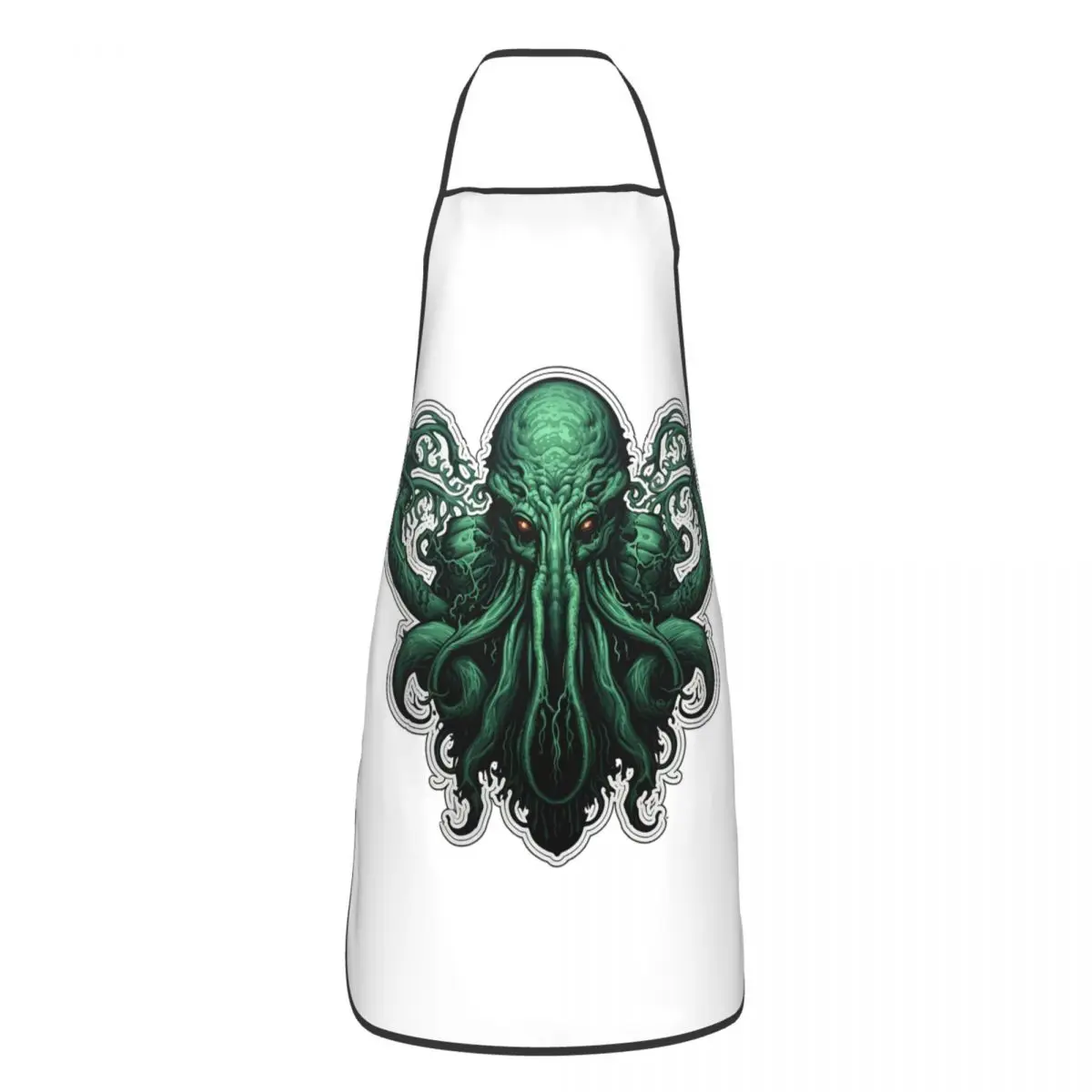 Cool H.P. Lovecraft The Call Of Cthulhu Apron Chef Cooking Tablier Waterproof Bib Kitchen Cleaning Pinafore for Women Men