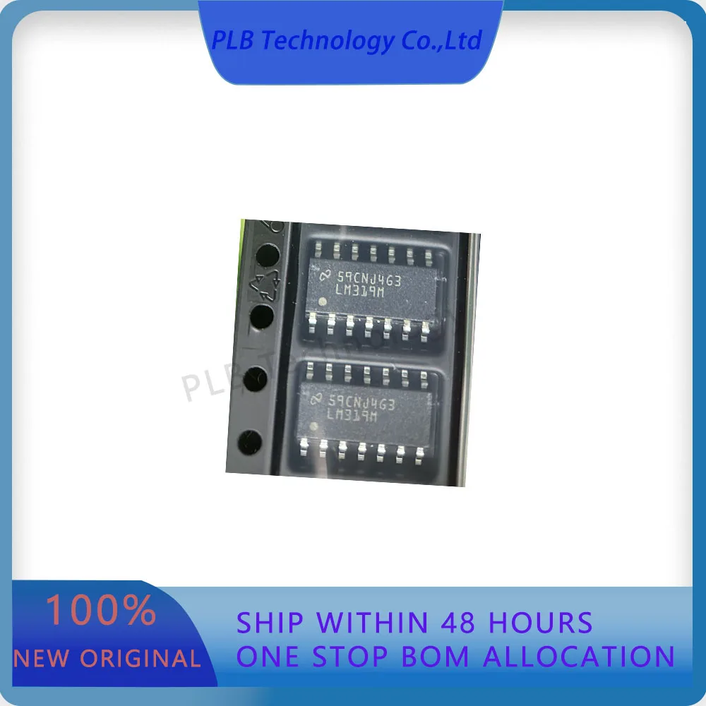 20PCS LM319 LM319MX Dual high speed high voltage comparator Amplifiers SOIC-14 Original Stock New