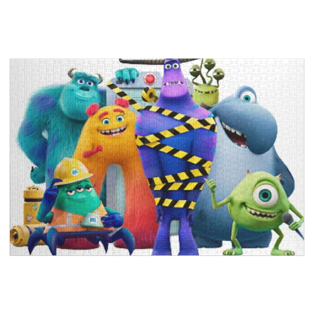 

Monsters at Work Jigsaw Puzzle Custom With Photo Scale Motors Puzzle