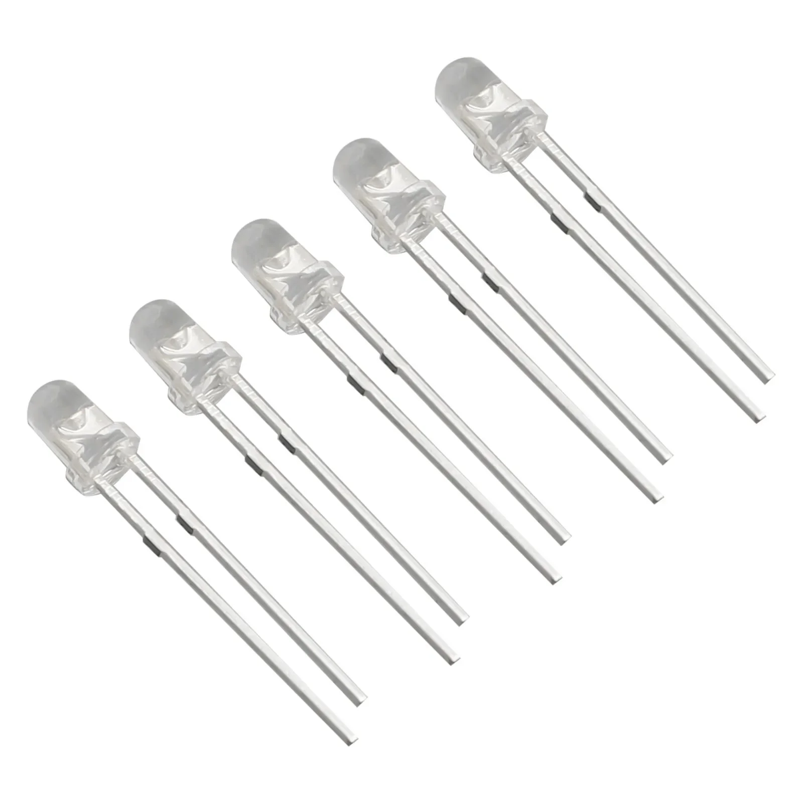 Bulb Ultra Bright LEDs Part Wear-resistance 100 LEDs 17mm Length 2 Stitches 3MM LED Lights NA Socket Accessories