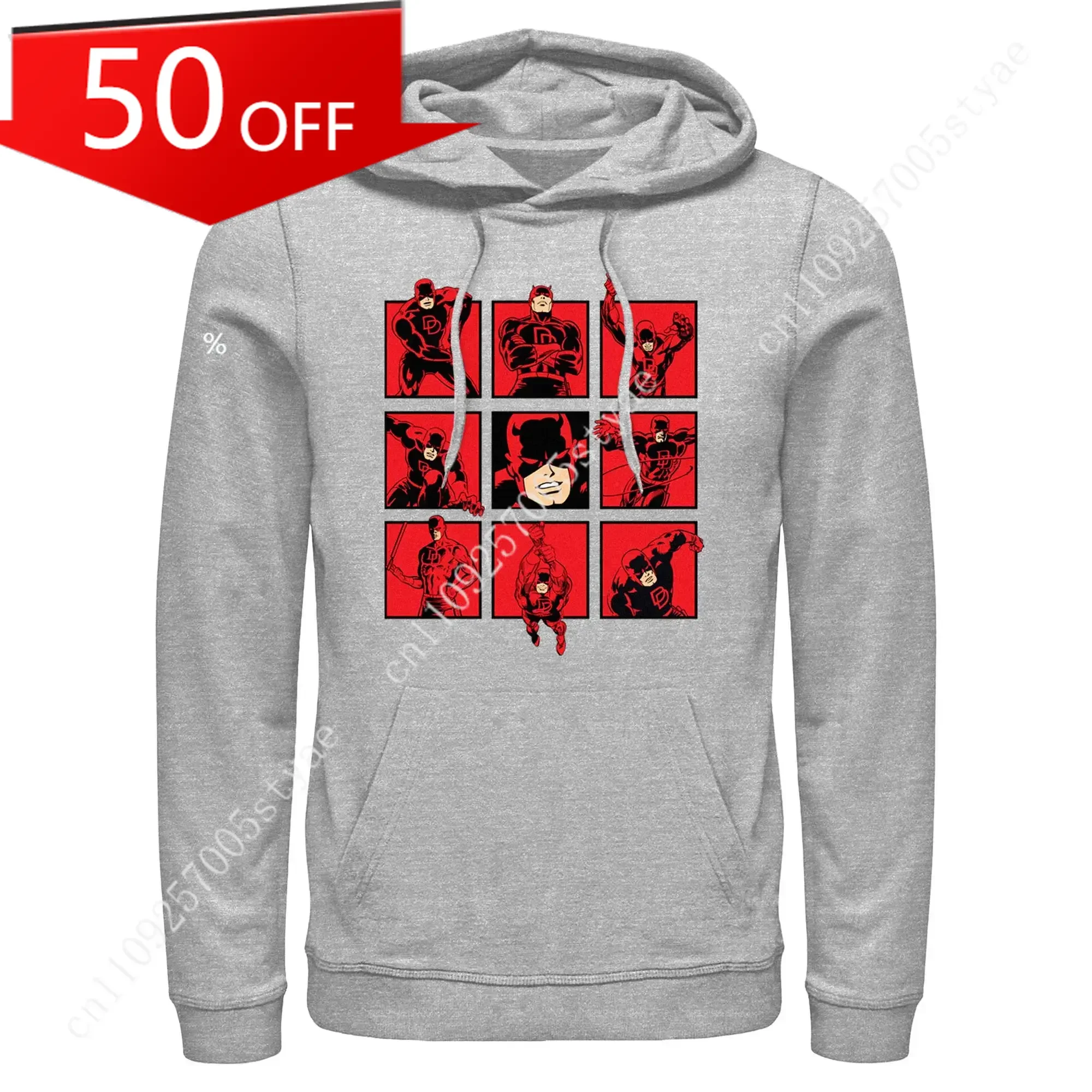 

Men's Marvel Daredevil Poses Pull Over Hoodie