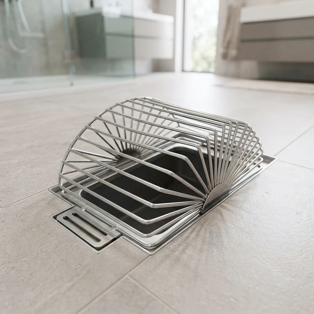 Floor Drain Cover with Gutter Filter Strainer Designed to Block Debris and Rodents for Smooth Drainage in Various Installations