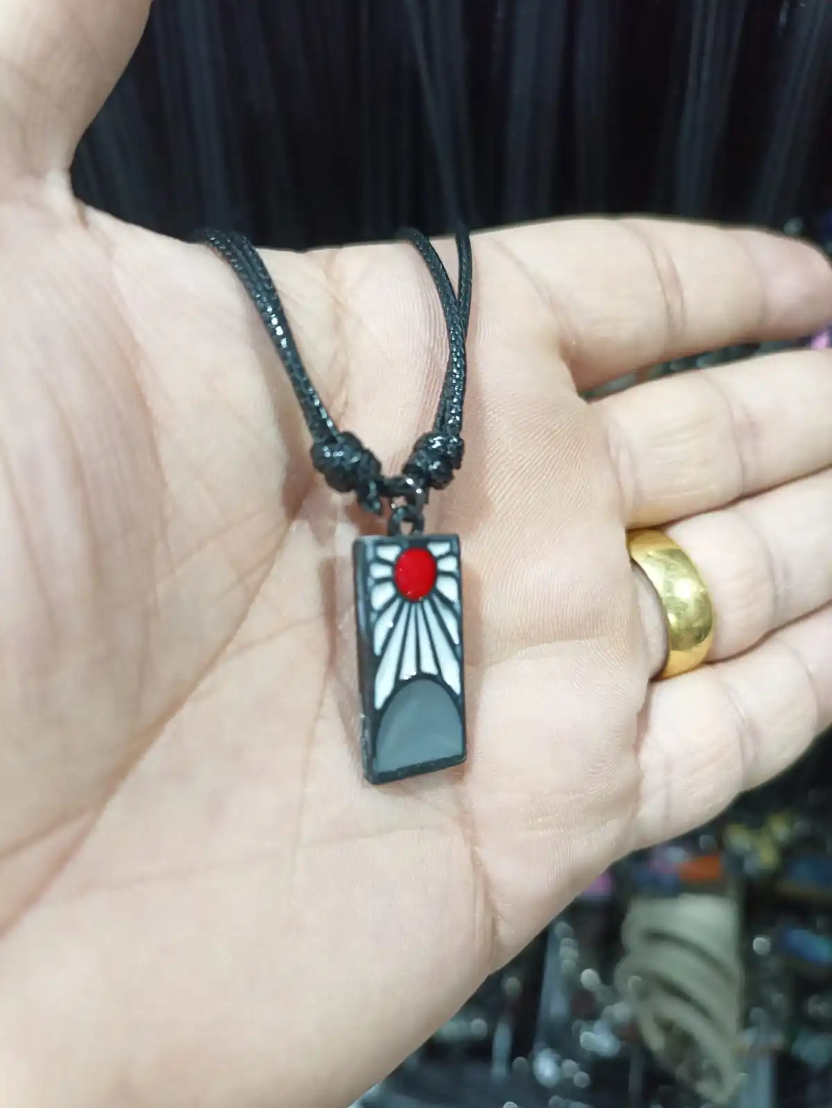 KOMODO TANJIRO Necklace-LETTER OF HANAFUDA - DEMON SLAYER - KIMETSU IN YAIBA