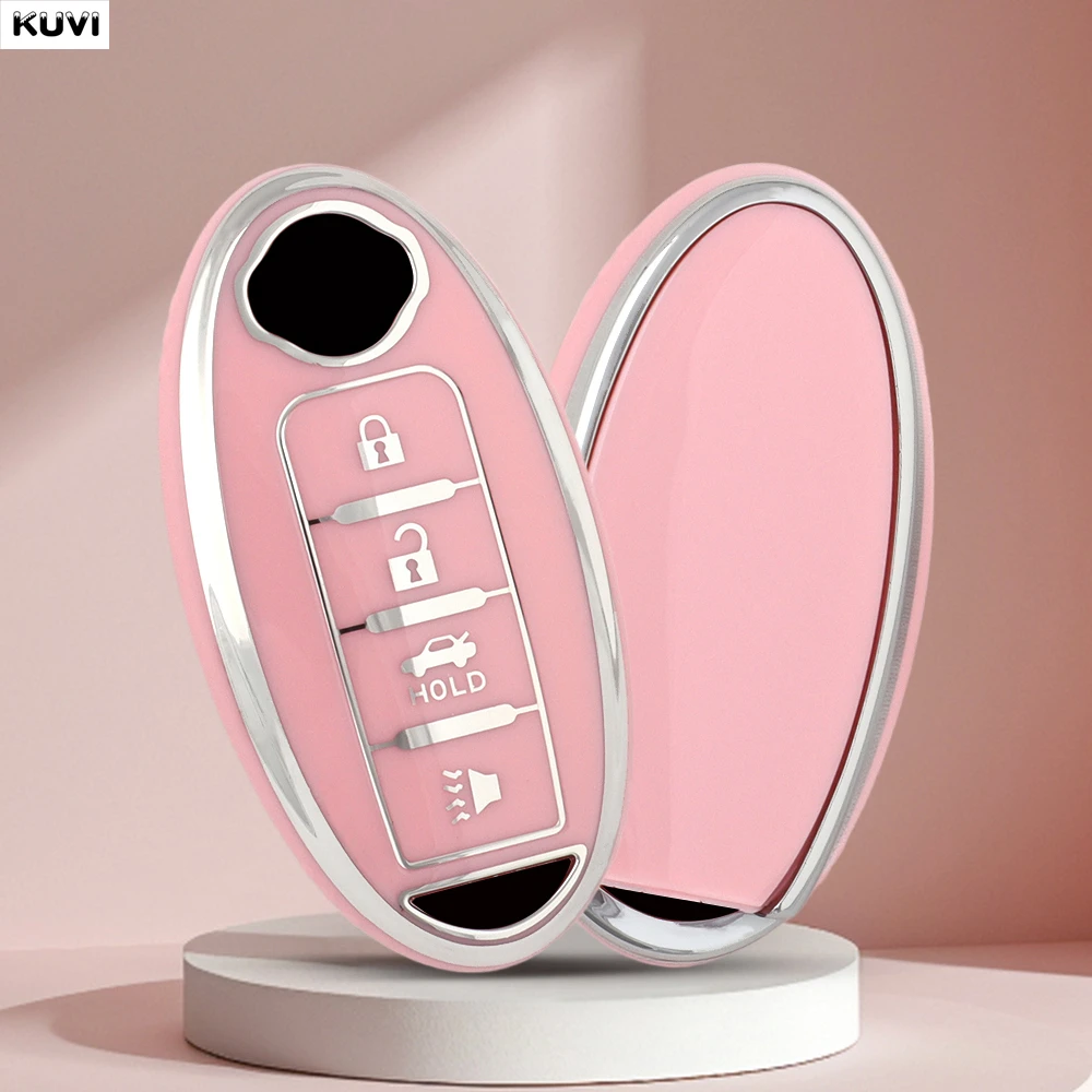 حافظة مفاتيح السيارة من البولي يوريثان لنيسان روج XTrail T32 T31 قاشقاي J11 J10 ركلات تيدا باثفندر مورانو جوك فيرسا نوت إنفينيتي #1