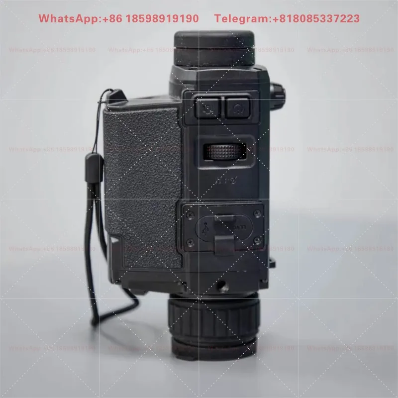 TMS335 384x28 Thermal Imaging Infrared Night Vision Monocular 35mm F1.0 Lens 1-8x Optical Zoom Laser Range WiFi for Outdoor