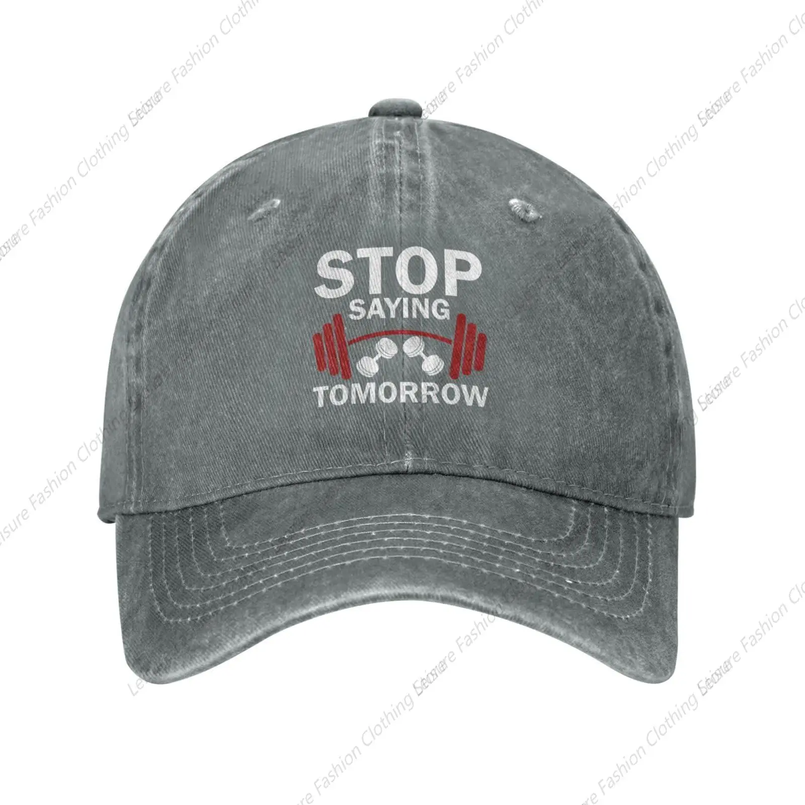 Stop Saying Tomorrow Baseball Cap Women Men Caps Vintage Trucker Sun Hat Dad Cowboy Hats