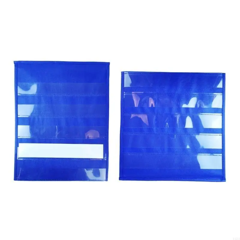 D5BB Double Pocket Biểu đồ Lều và thẻ trống Set Biểu đồ bỏ túi máy tính để bàn