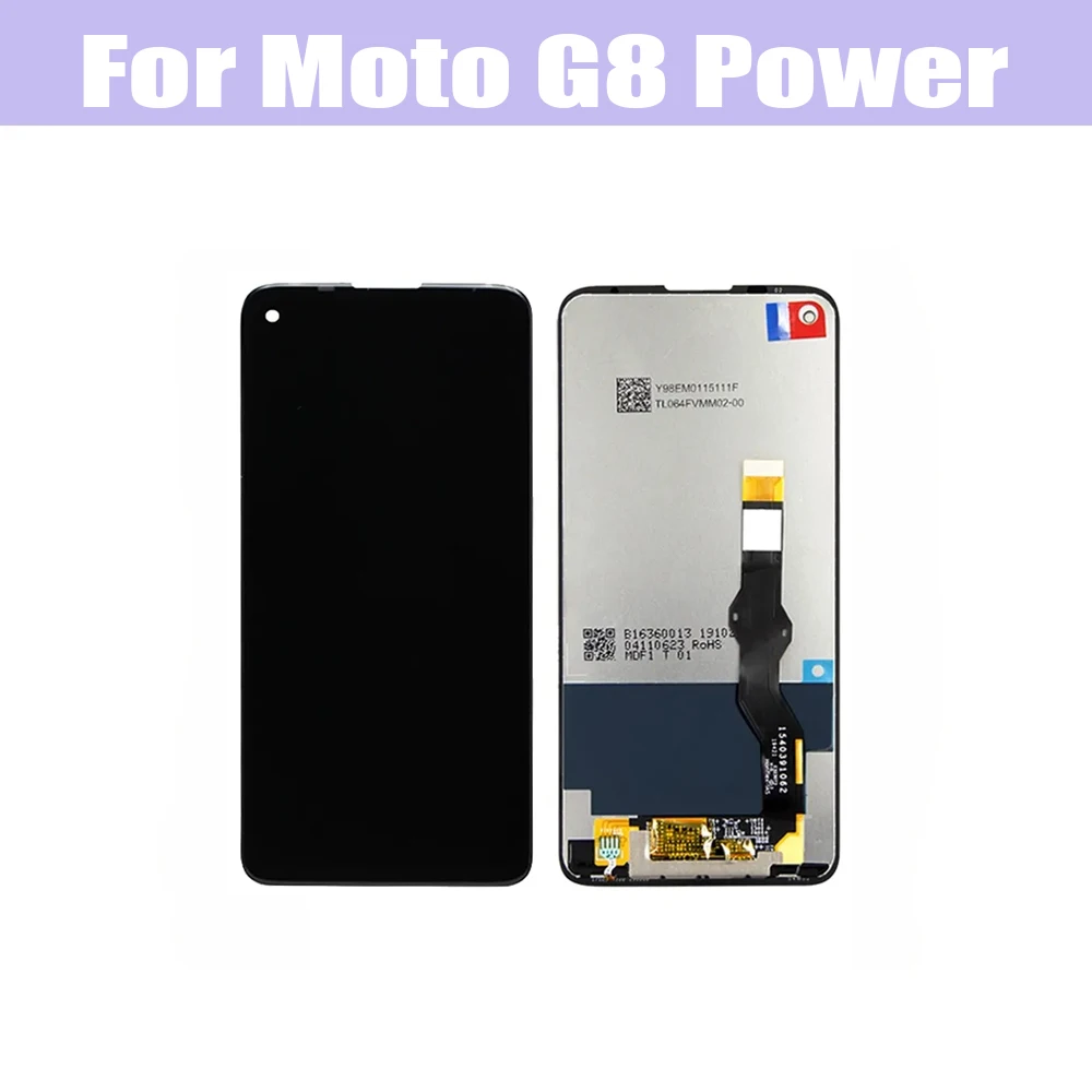 Original Display For Motorola Moto G8 Power LCD XT2041 XT2041-3 XT-2041-1 LCD Touch Screen Assembly For Moto G8Power LCD