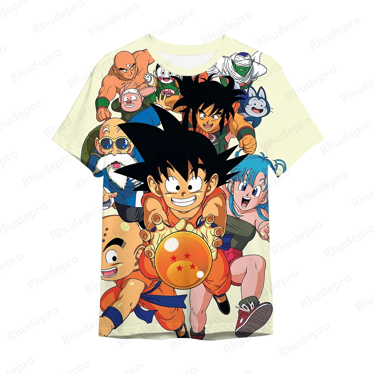 

Dragon Ball Clothes Hip Hop Men's T-Shirt Children's Harajuku Style Gift 5XL Clothing Streetwear Anime 2025 Goku Summer TShirts