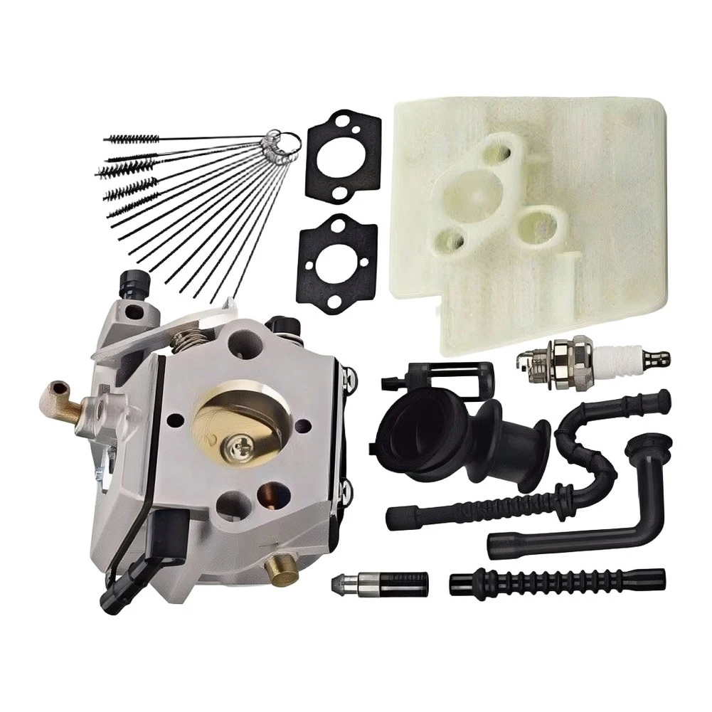Carburetor Tune-Up Kit For 024 026 MS240 MS260 Chainsaws Replacement For WT-194/WT-194-1 Carburetor Fuel Line