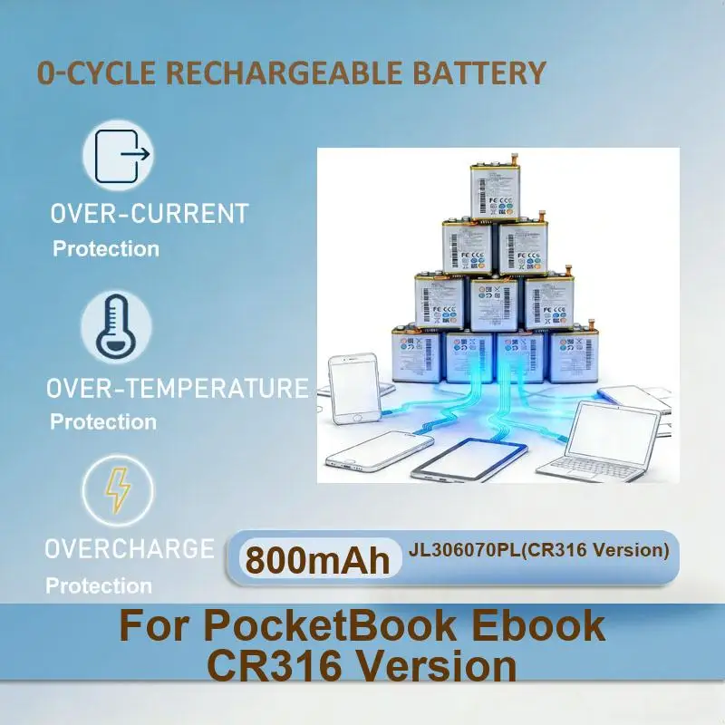 Battery For PocketBook Ebook PB626 Version CR316