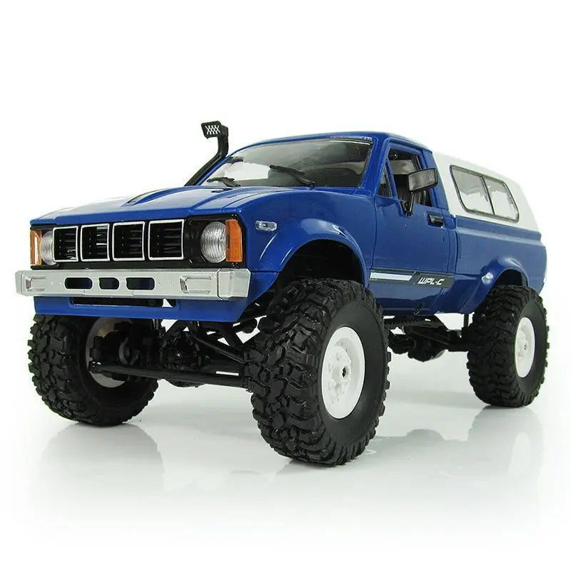 Bgtoy Full Scale Rc Car 1:16 2.4g 4wd Rock Crawler Electric Led Light 1/16 Cross-Country Climbing Car Boy Remote Control Toys