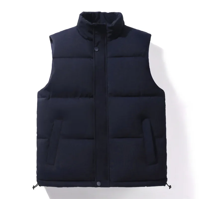 Chaqueta de plumón de algodón para hombre, chaqueta gruesa de talla Extra, para Otoño e Invierno