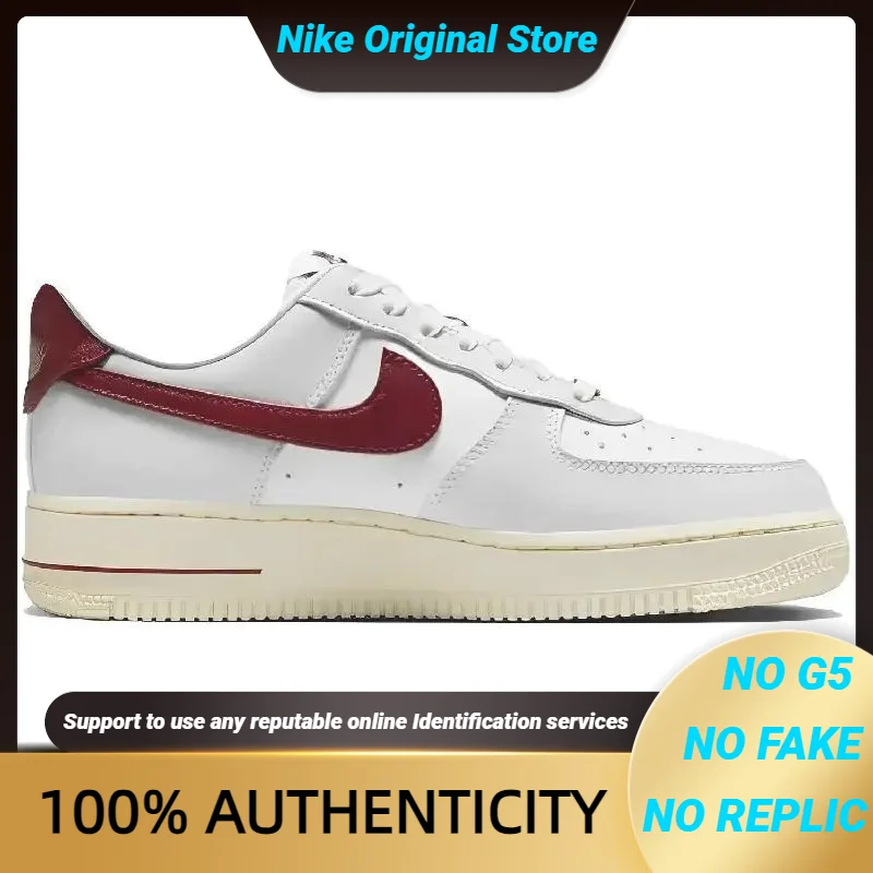 

Женские Красные кроссовки Nike Air Force 1 Low '07 SE Just Do It Photon Dust Team