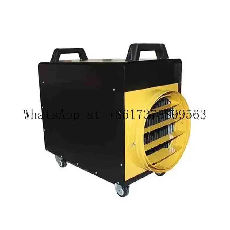 15KW 400V 322x600x555MM Industrial Heaters Chicken Farm Garage Fan Heater Overheat Shut-off