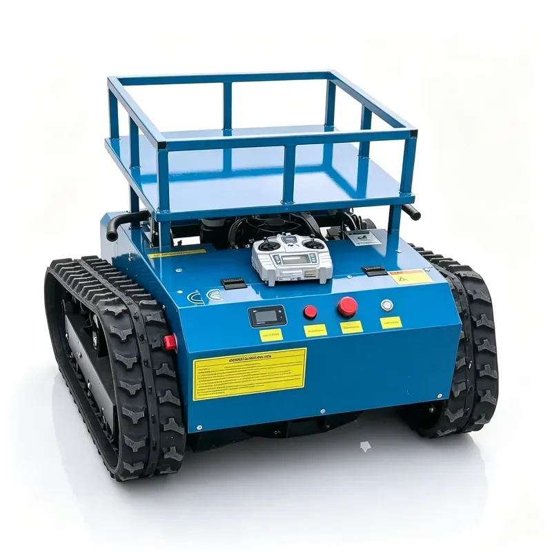Full Scene Crawler Lawn Mower Self Propelled Zero Turn Smart Remote Control for Farm Garden Orchard Wasteland