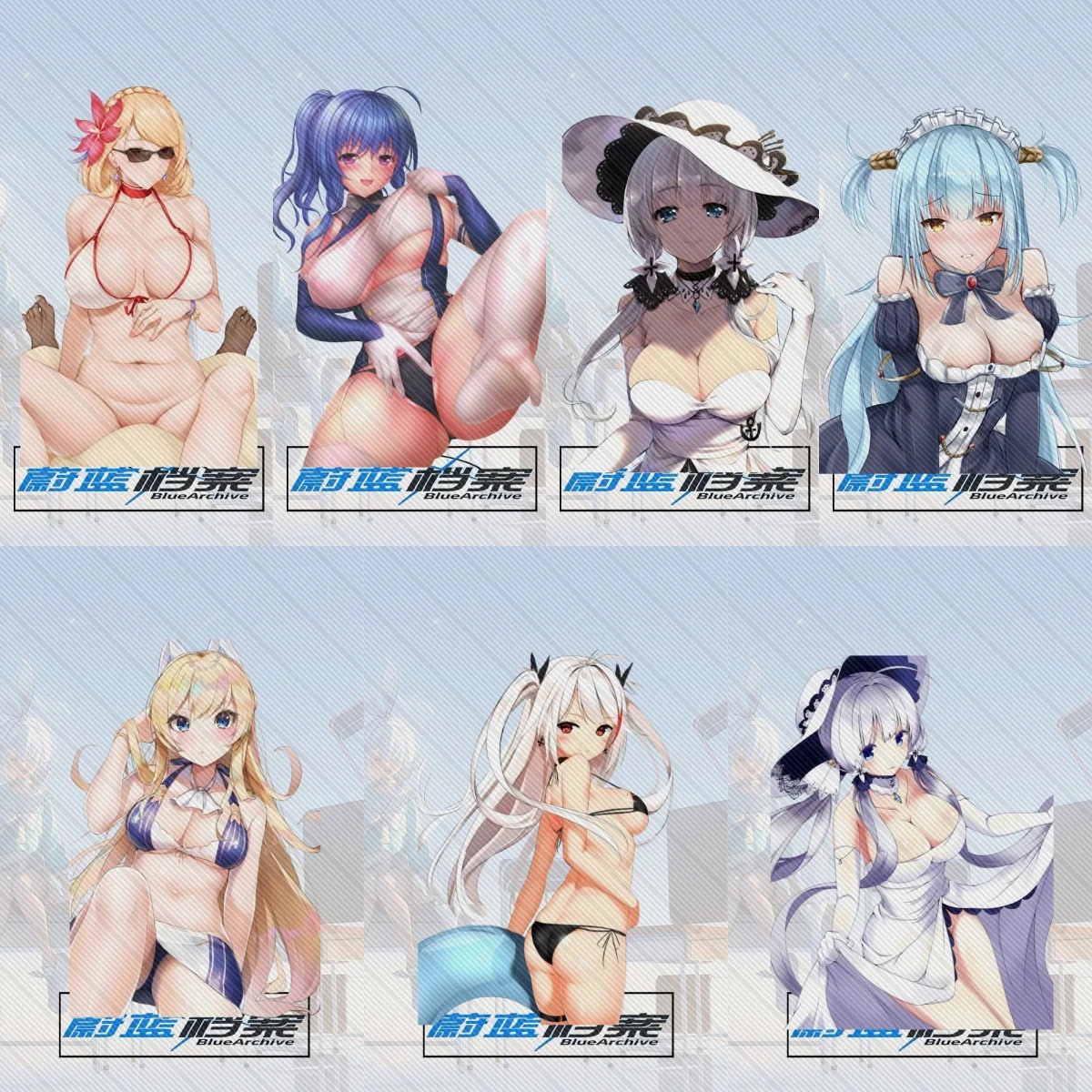 

15CM Charm game Blue Archive Acrylic Stand Model Cosplay Characters Ornament Accessories Goods Collection Gifts