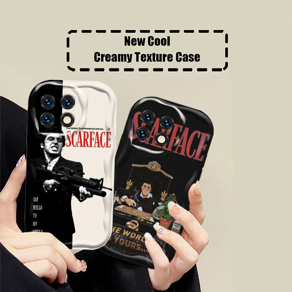 Scarface 1983 Pacino Movie Phone Case For Infinix NOTE HOT 40 30 PRO 40I 30I 20 20I 12 9 PLAY Tecno Camon Spark 30 20 Wave Cover