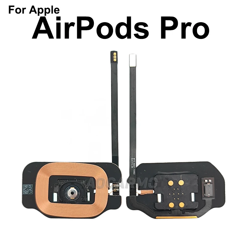 Aocarmo For Apple AirPods 3 Pro A2190 Pro2 MagSafe Charging Case Wireless Charging Module With Button