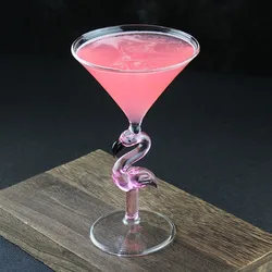 Flamingo Cocktail calice Cup 2023 ultimi regali per feste di Design bicchiere da vino Creative Bar Atmosphere Decor Cocktail Glass Martini Cup