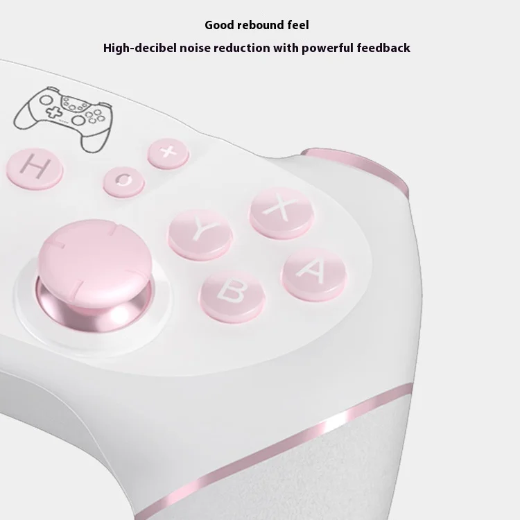 ACEGAMER SW02 controlador Bluetooth Dual-mode Hall Joystick Anti-Slip Grips Função Tubro Para Switch 2/1/PC Multi-Colorgame presente