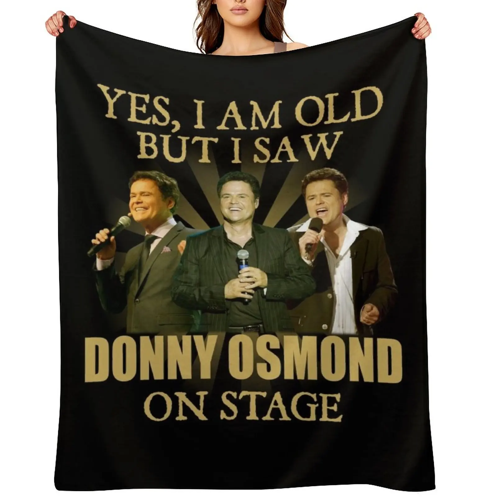 

Donny Osmond vintage (1) Throw Blanket blankets ands Comforter Thermals For Travel Camping Blankets