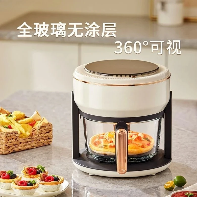 

Air fryer household large capacity transparent oil-free automatic