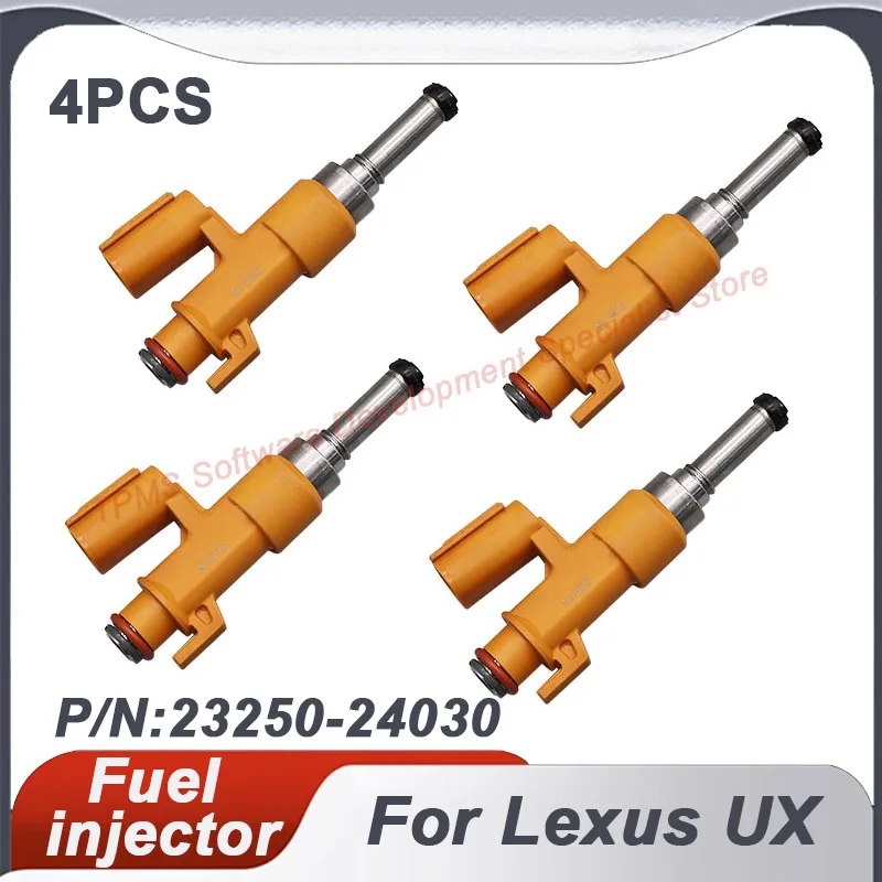 

4PCS 23250-24030 Fuel injector For Lexus UX Iniettore di carburante 250h Full Hybrid 135kW 184 HP
