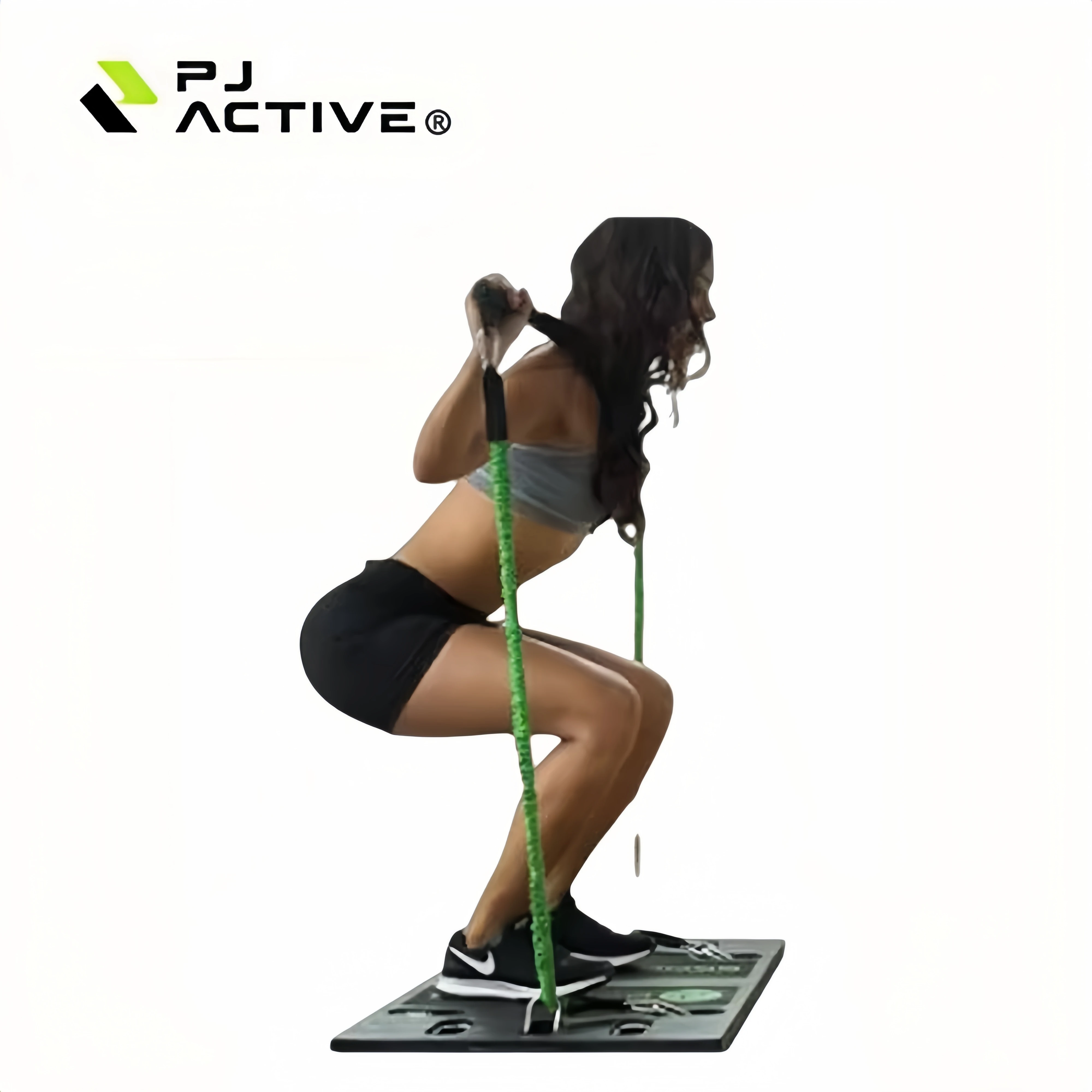 Hot Selling Multi-Functional Resistance Exercise Bands Portable Home Gym Workout Equipment Collapsible Bar Handles