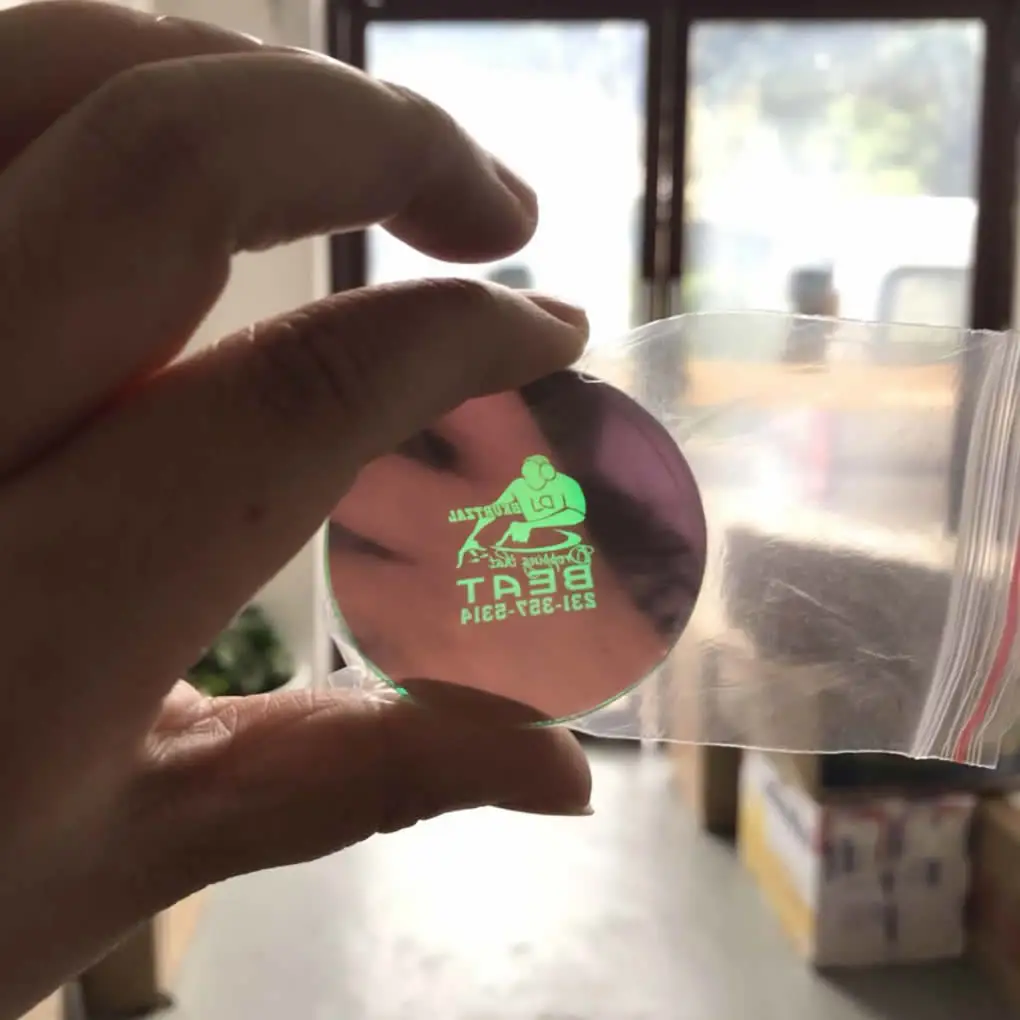 Custom 33-37mm Patterns Gobo Card For HD LED Advertising Projection Lamp Logo Piece Individuality Cafe Shop Brand Sign AD Plate